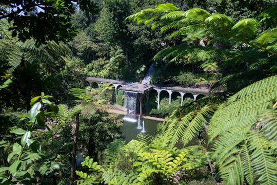Jardins tropicaux du Monte Palace à Madère avec option descente en luge