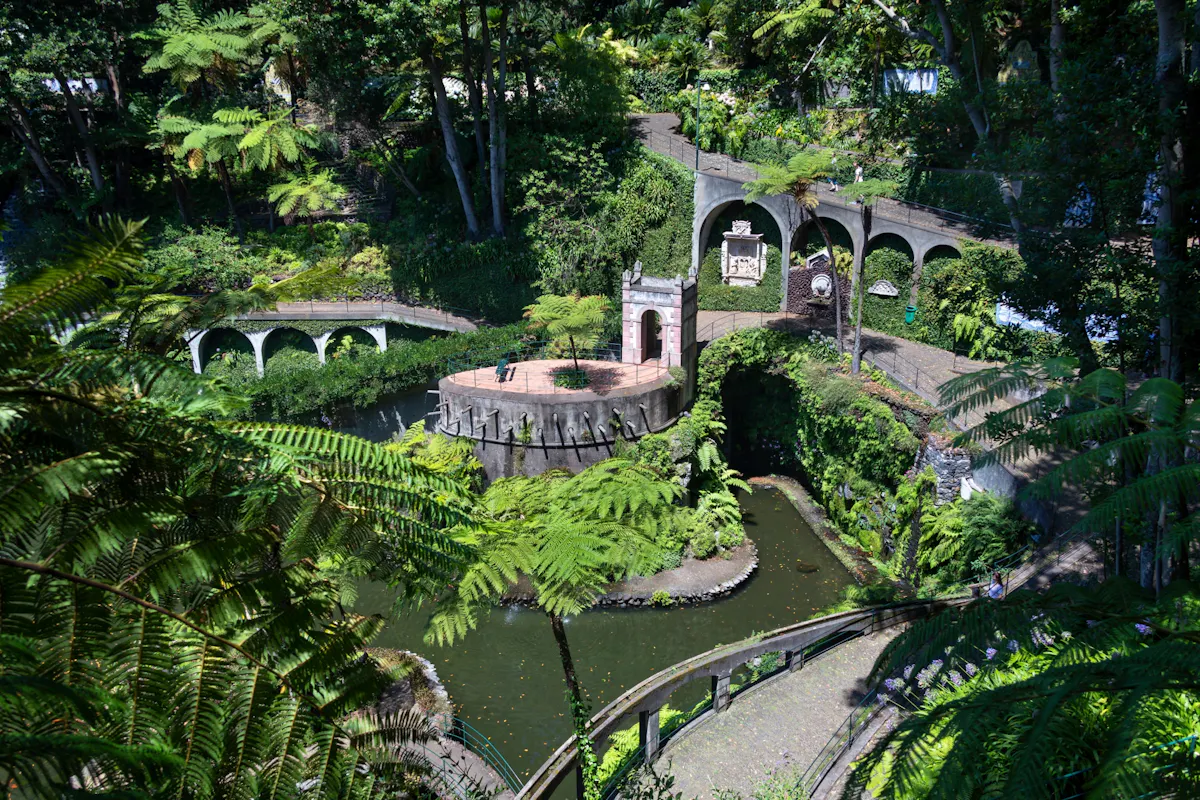 Madeira Monte Palace Tropical Gardens with optional toboggan ride
