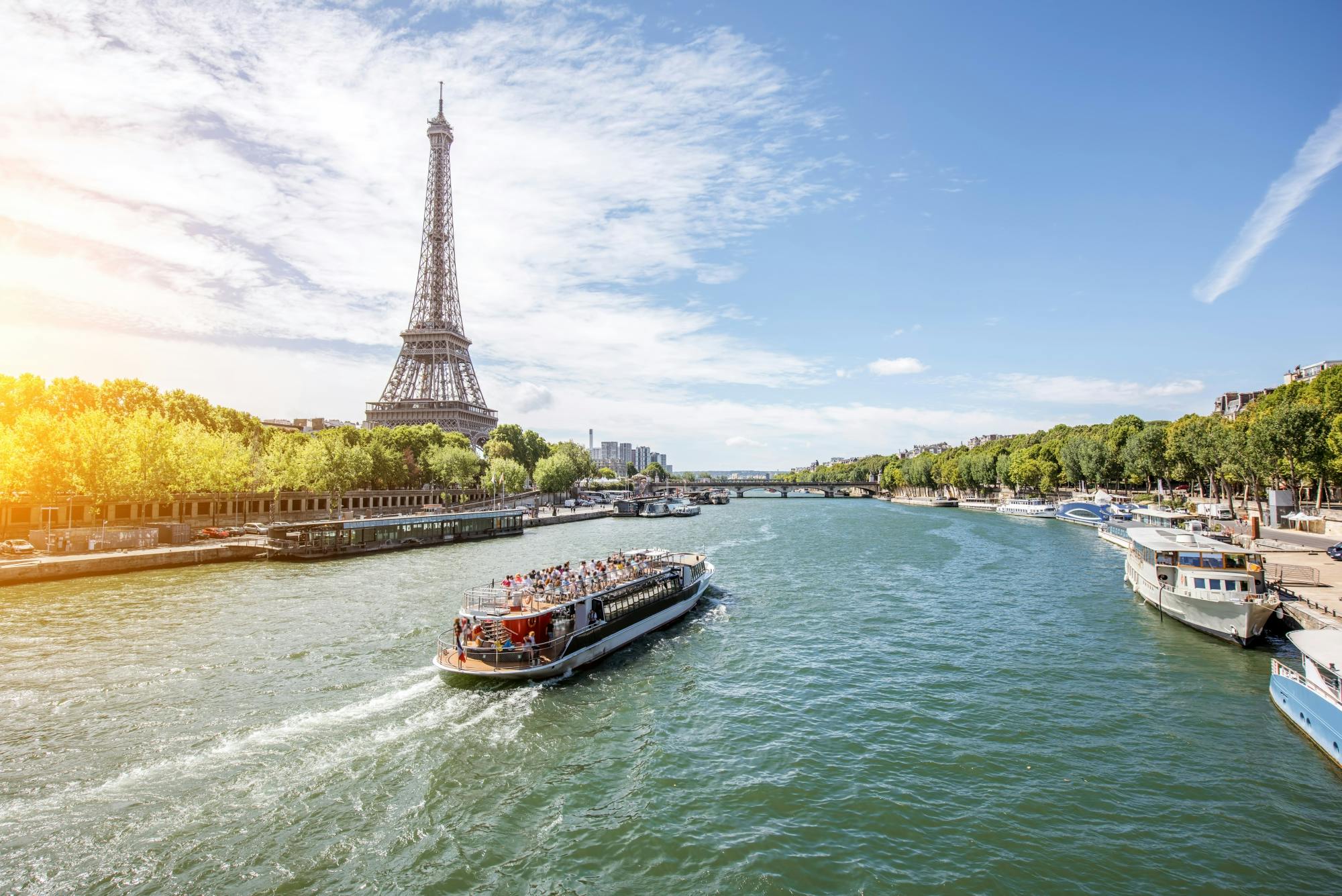 Paris city tour, Seine cruise and Eiffel Tower skip-the-line tickets