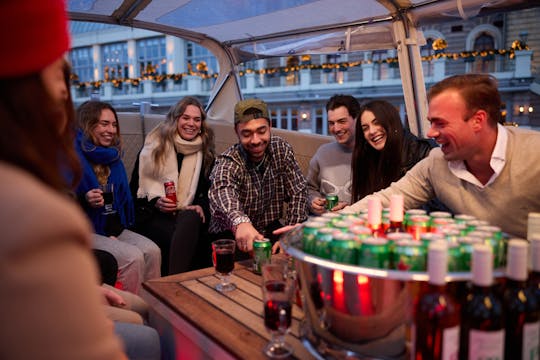 Amsterdam Canal Booze Cruise with Unlimited Drinks