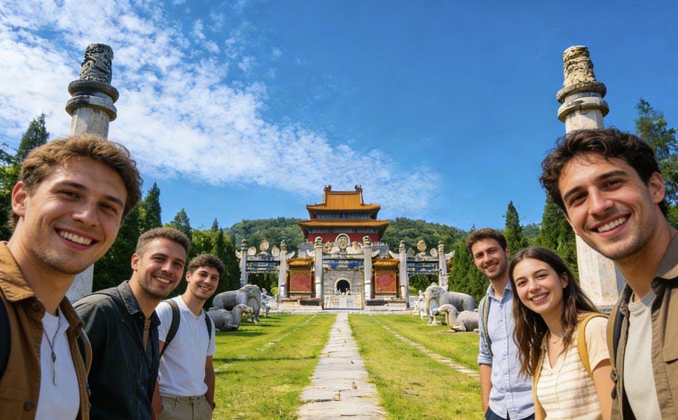 Juyongguan Great Wall, Sacred Way and Ming Tombs Day Tour from Beijing