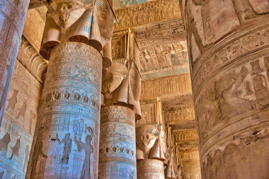 Luxor by air with Dendera temple and Valley of the Kings from Sharm