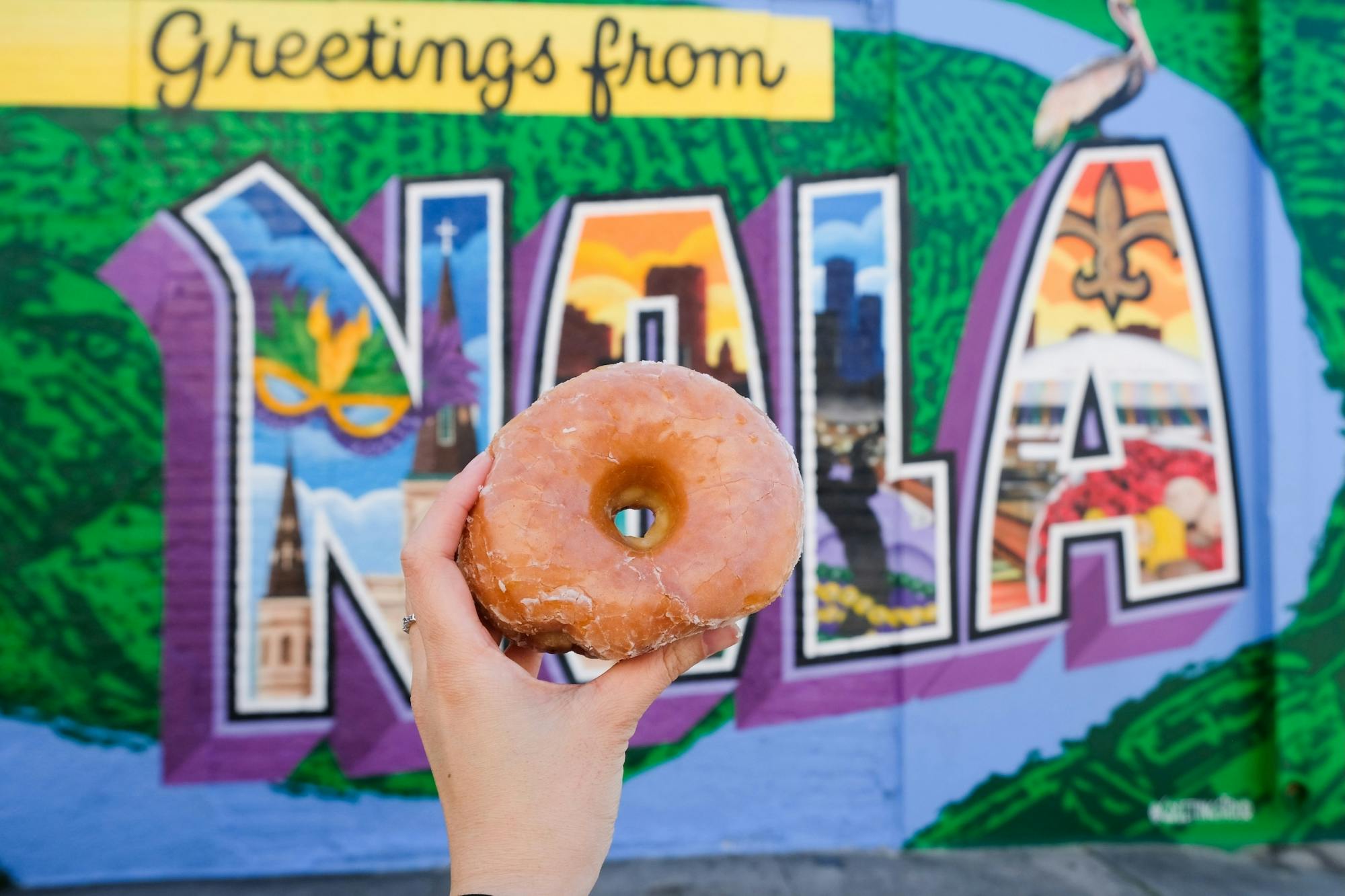 Donut e beignet excursão histórica de 2 horas em Nova Orleans
