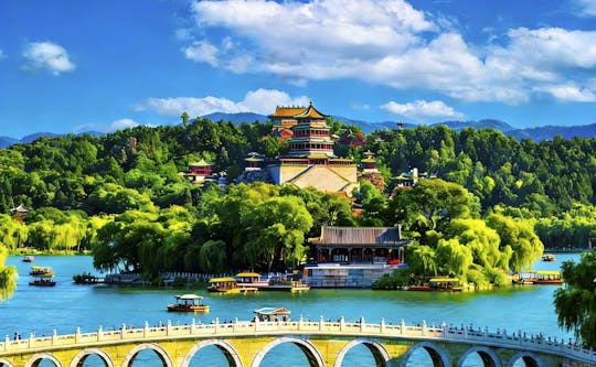 Billet d'entrée au palais d'été de Pékin