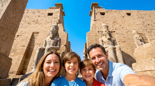 Luxor by air with museums, Valley of the Kings and cruise from Sharm