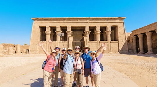 Luxor by air with Dendera temple and Valley of the Kings from Sharm