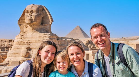 New Grand Museum, Giza Pyramids and Great Sphinx by Road from Hurghada