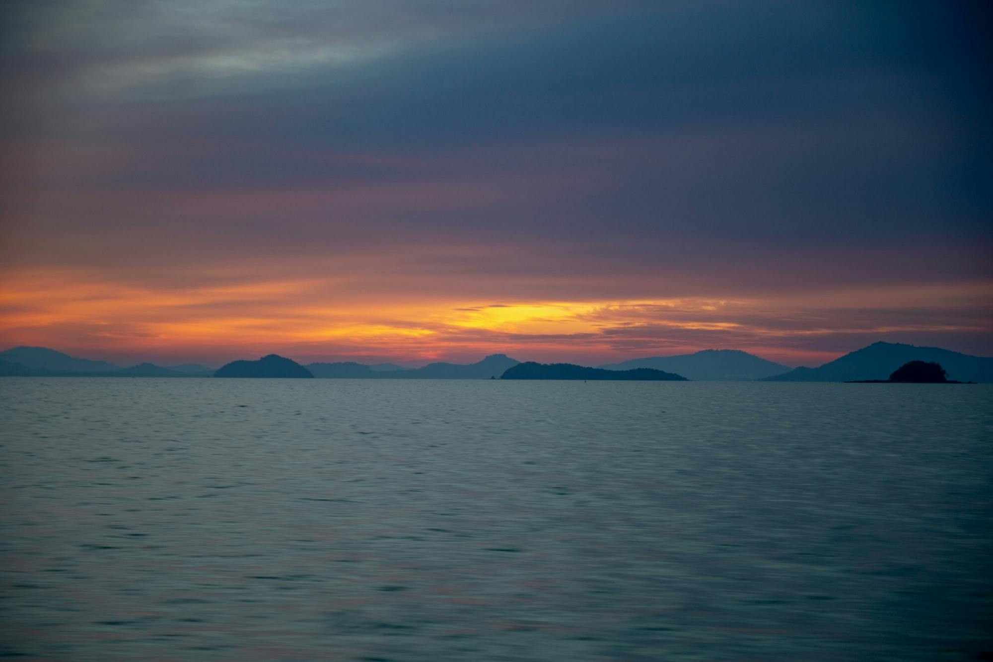 Full-day Phang Nga Bay sunset catamaran cruise