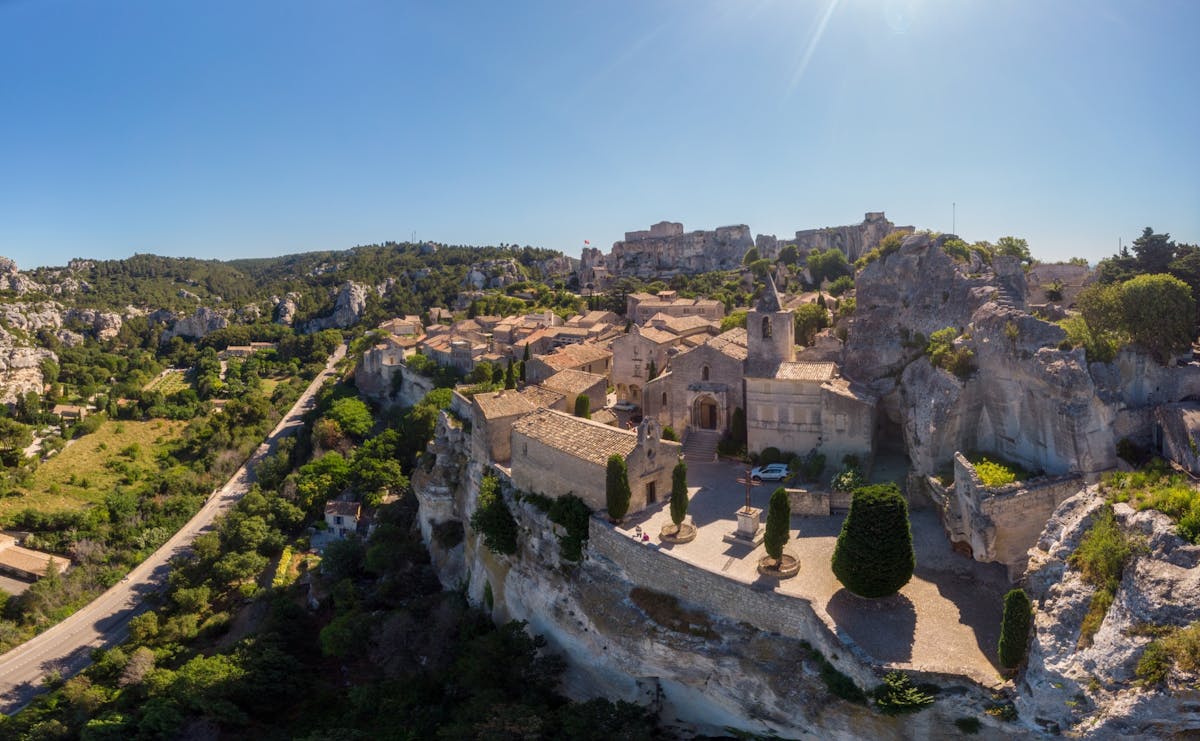 Tour di Les Baux-de-Provence con Carrières de Lumières e degustazione di vini