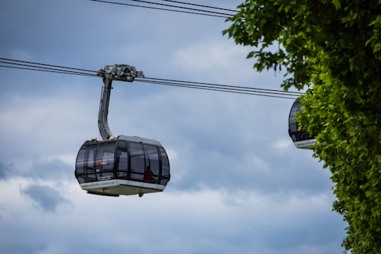 Cable car ticket with one-way or round-trip option