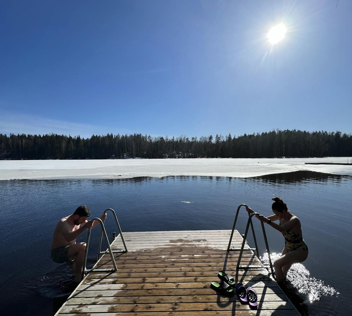 Wandeling in een nationaal park en rooksauna-ervaring