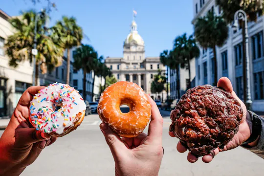 Savannah doughnut and sweet treats tour