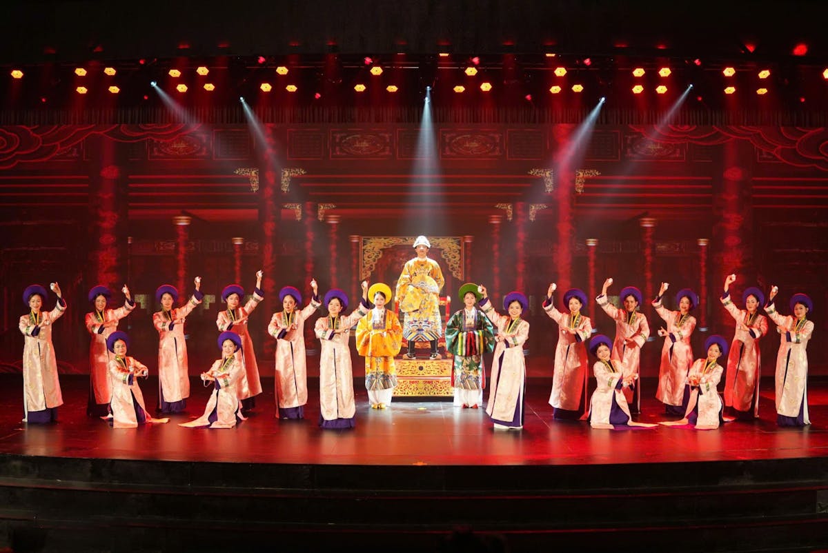 De erfgoedshow in Da Nang