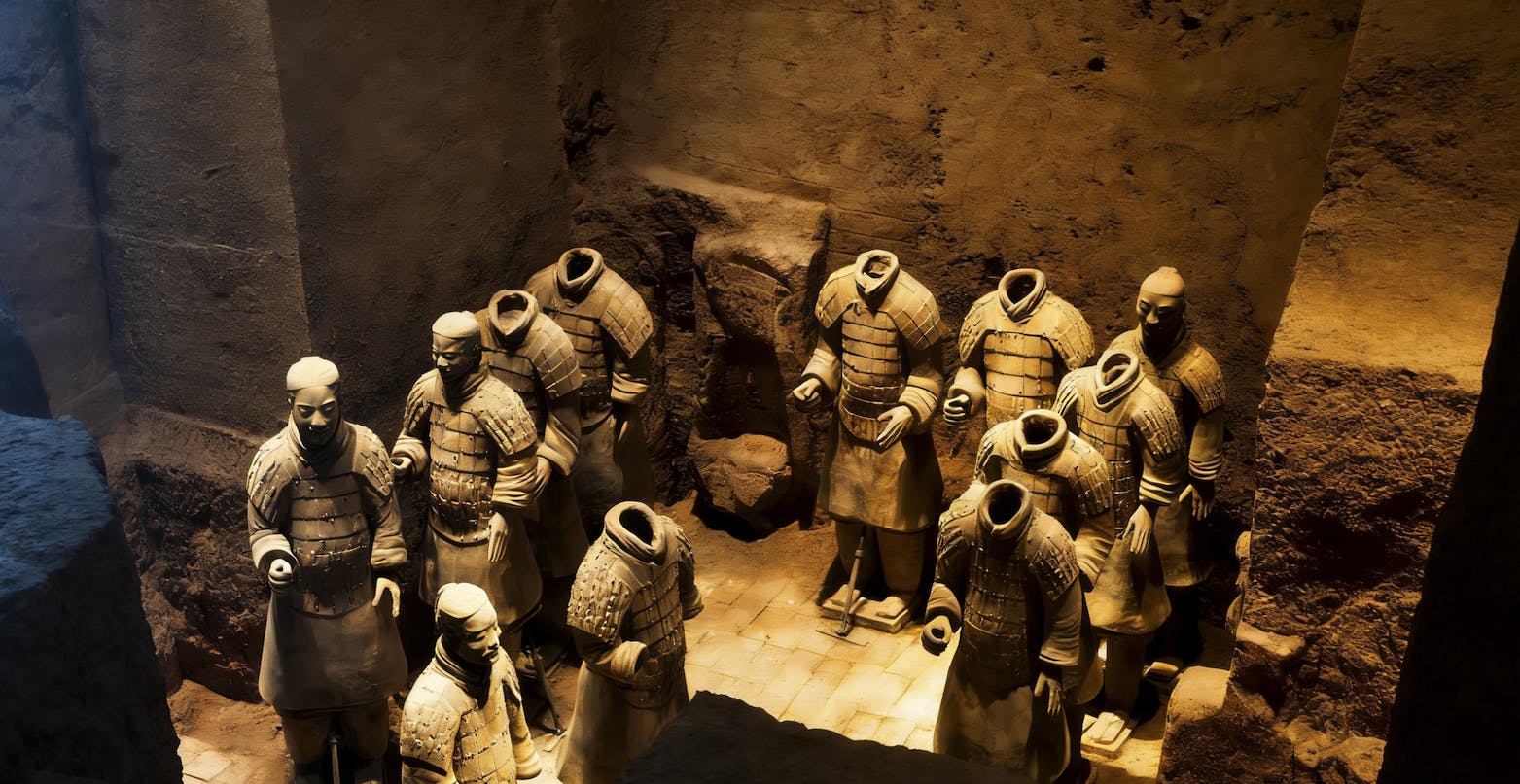 Billet d'entrée au musée des guerriers en terre cuite