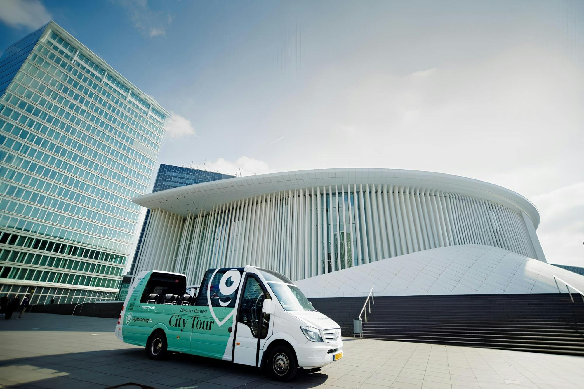 Luxembourg City sightseeing bus tour with audio guide