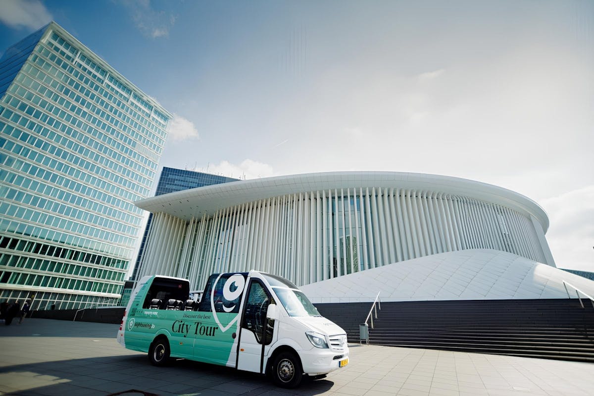 Bustour met audiogids door Luxemburg-stad
