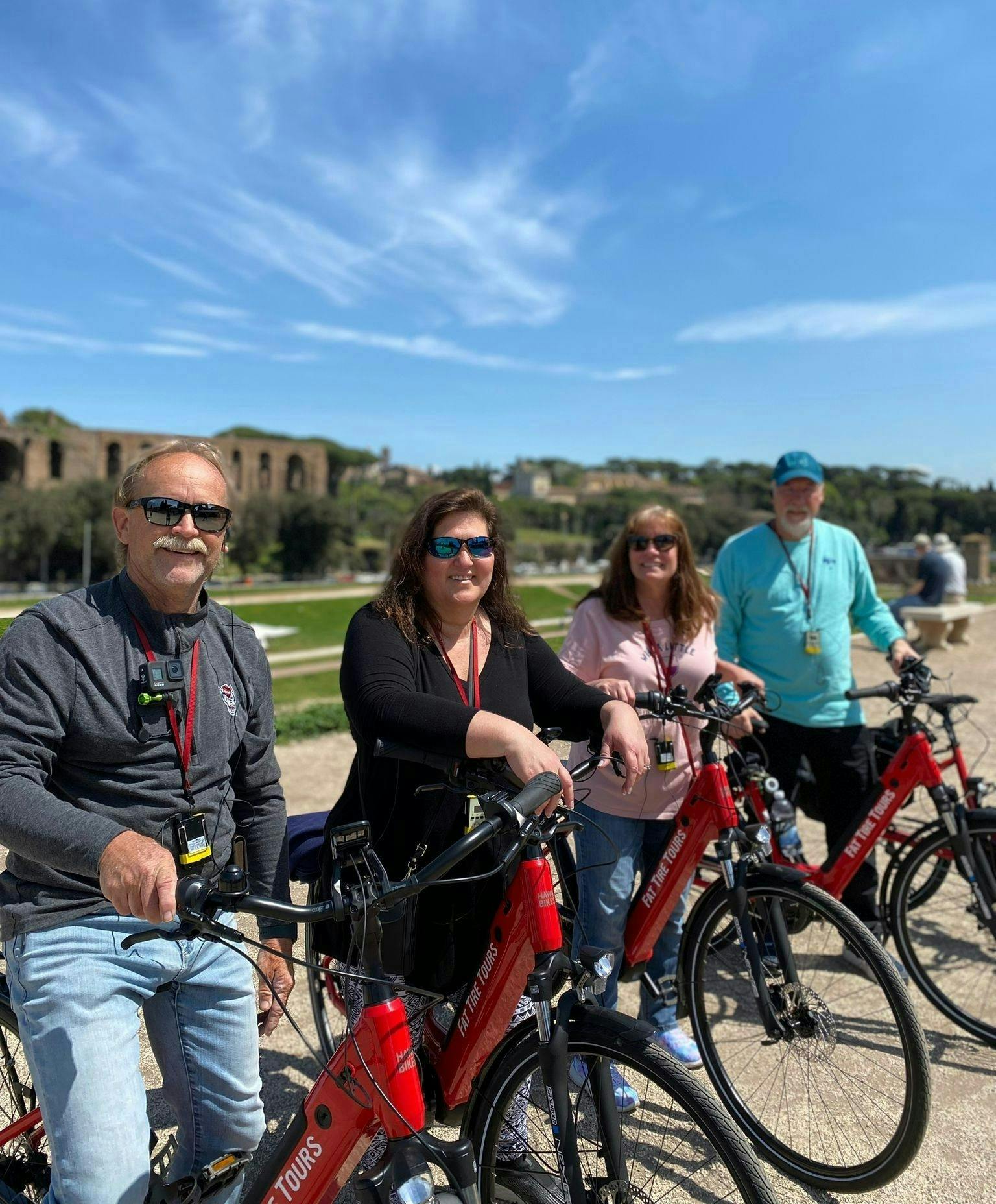 Rome self-guided city tour by electric bike