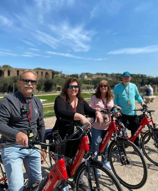 Rome self-guided city tour by electric bike
