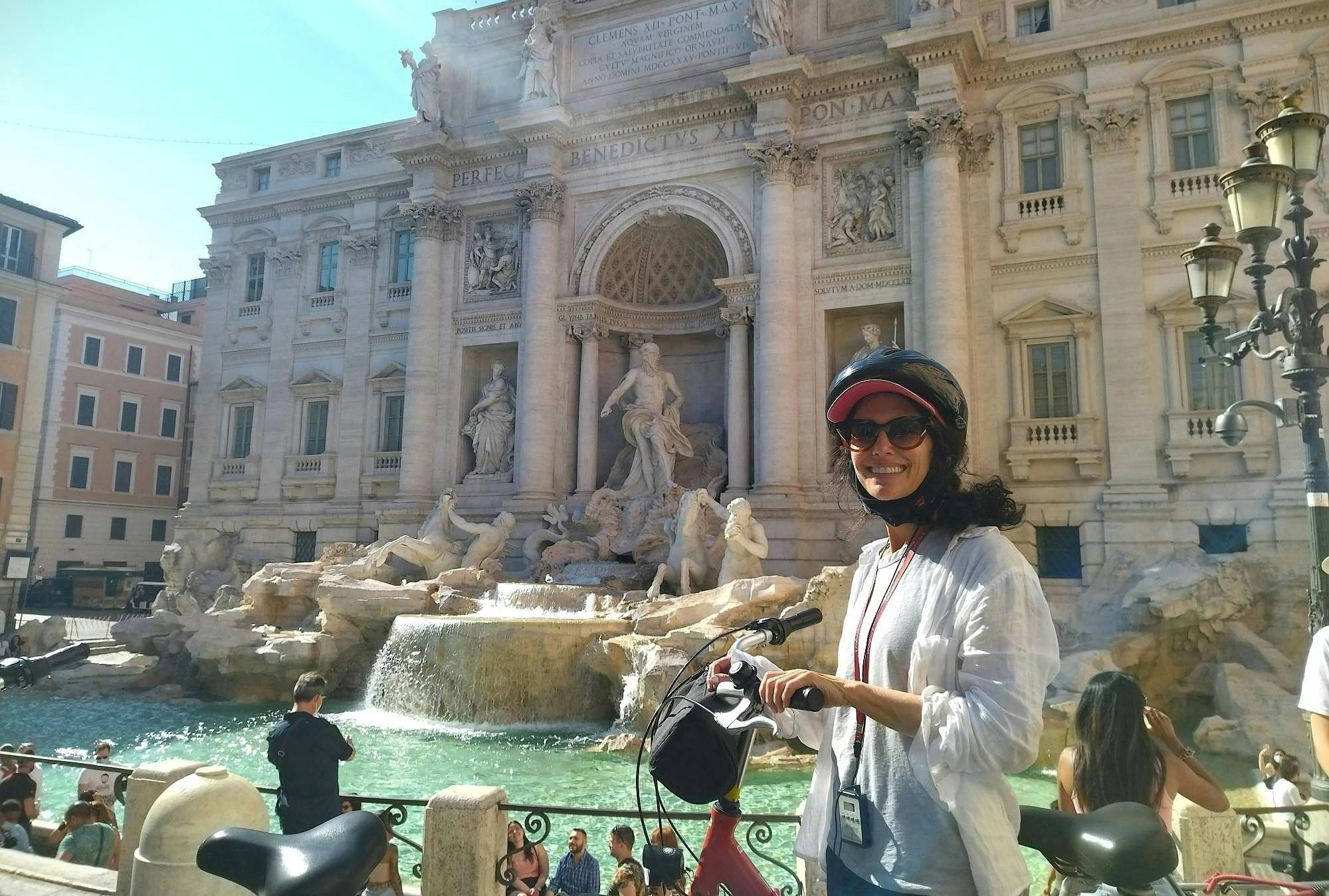 Rome self-guided city tour by bike