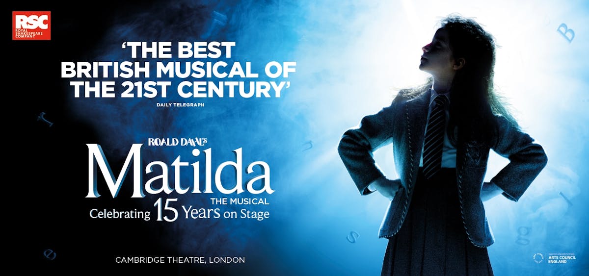 Matilda The Musical skip-the-line ticket in Londen