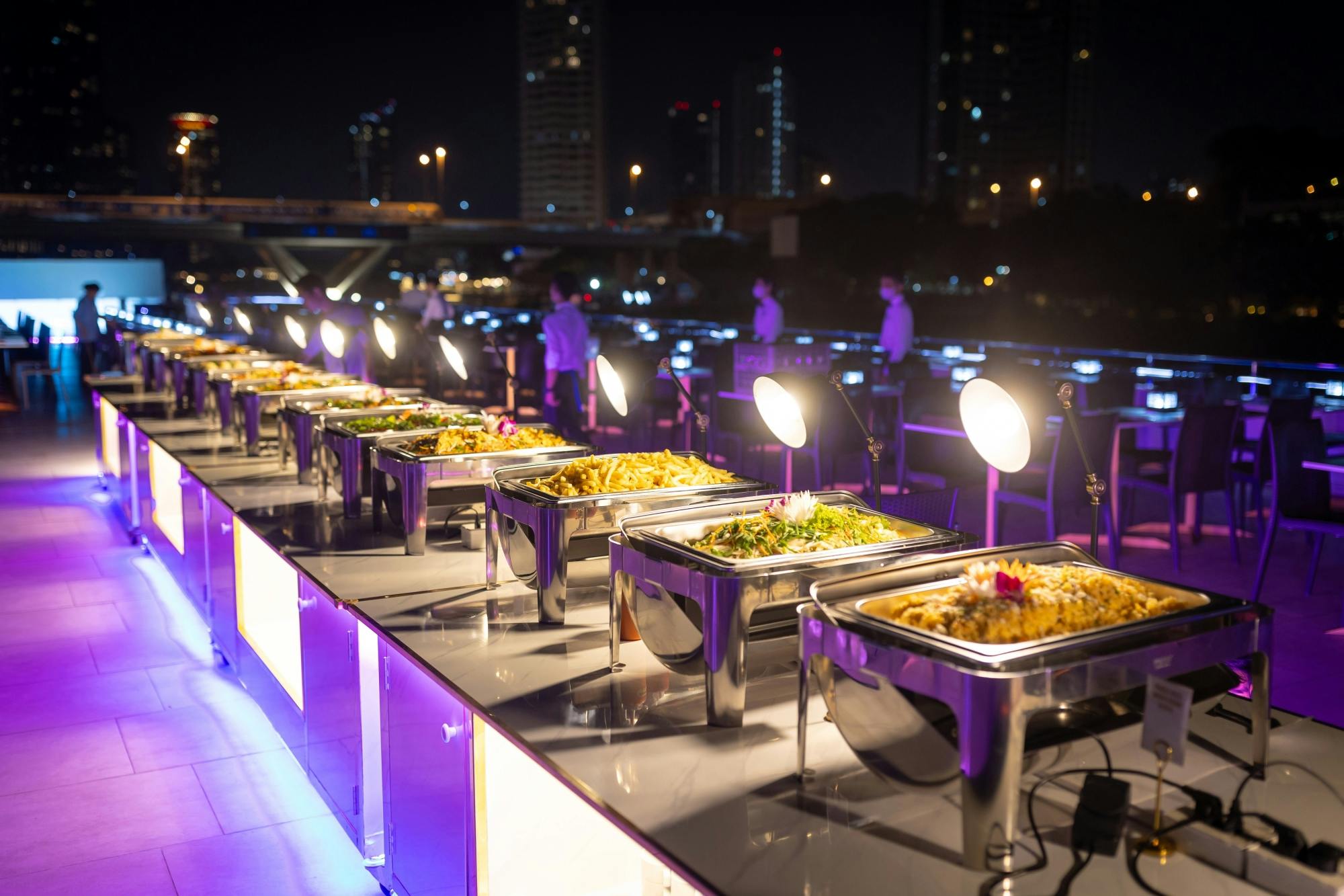 Dinner cruise on Bangkok’s Chao Phraya River