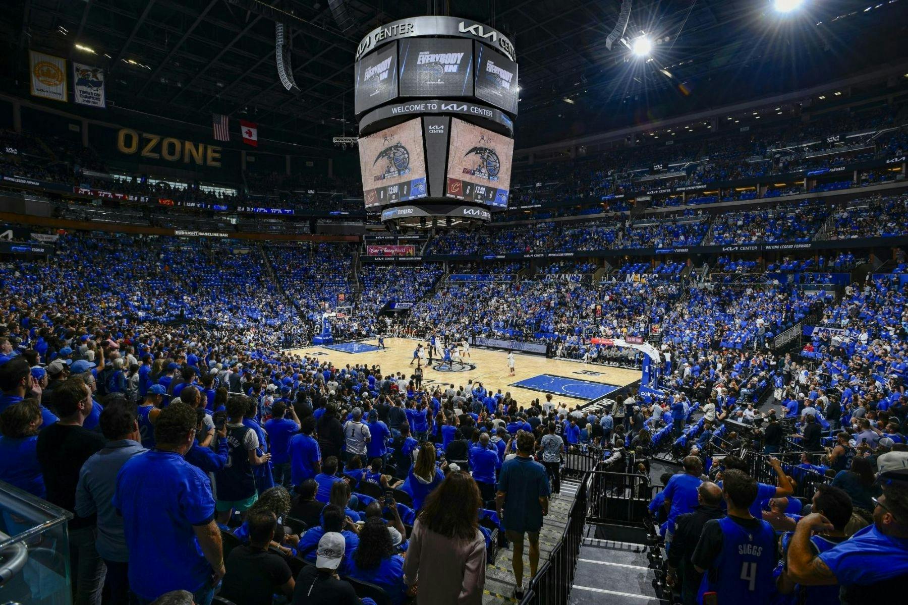 Bilhetes para o jogo de basquetebol da NBA dos Orlando Magic
