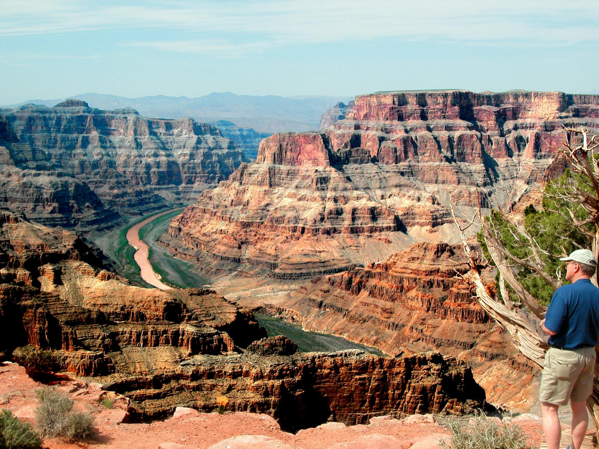 Tour combinato del Grand Canyon West Rim e Diga di Hoover