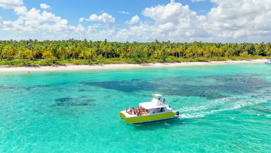 Excursión de día completo a Punta Cana con crucero en catamarán y visita a Monkeyland