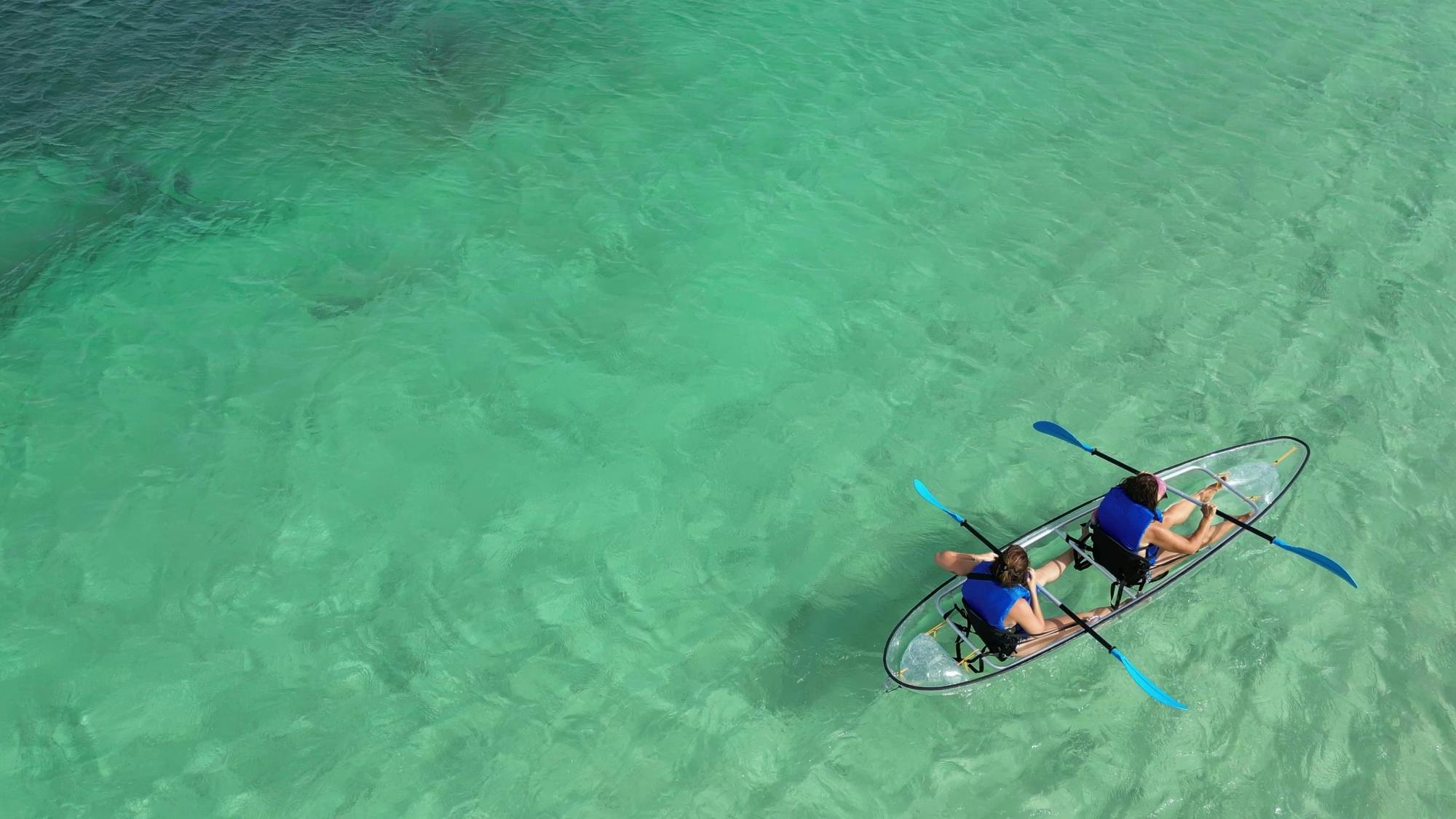 Cape Verde one-hour clear kayak tour from Sal