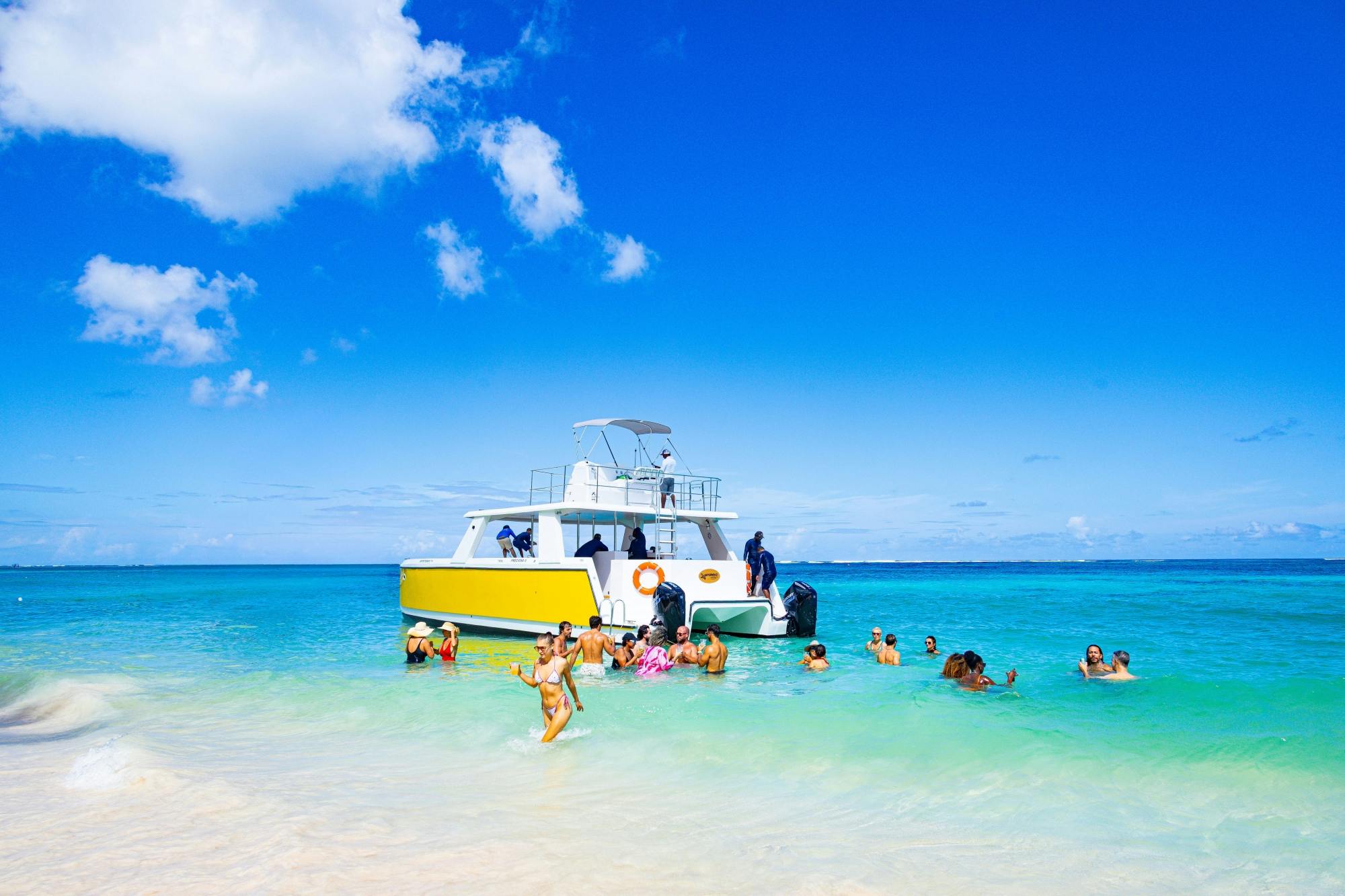 Punta Cana half-day catamaran cruise