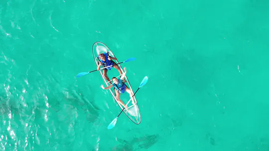 Cape Verde one-hour clear kayak tour from Sal
