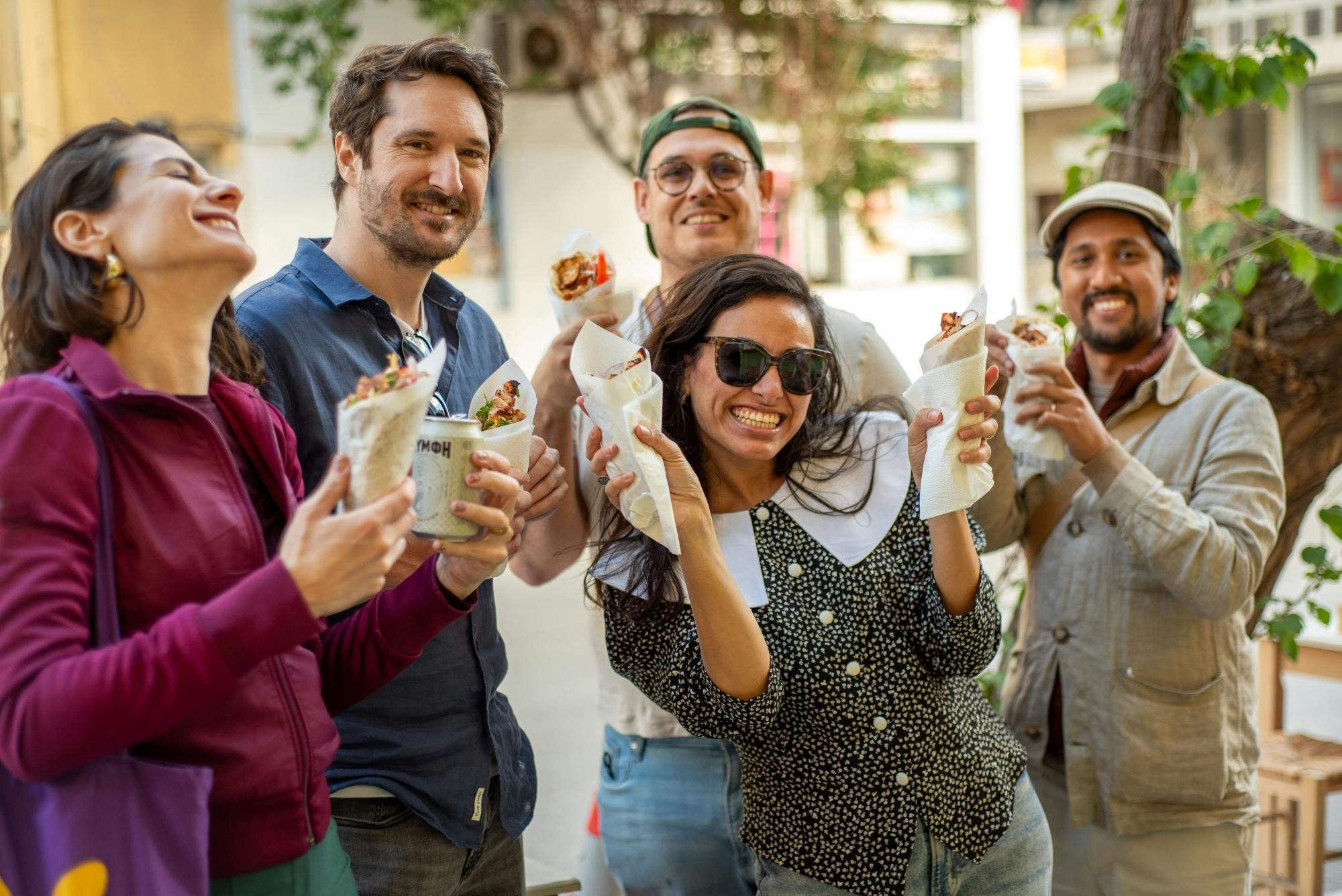 Athens morning food and drinks guided tour