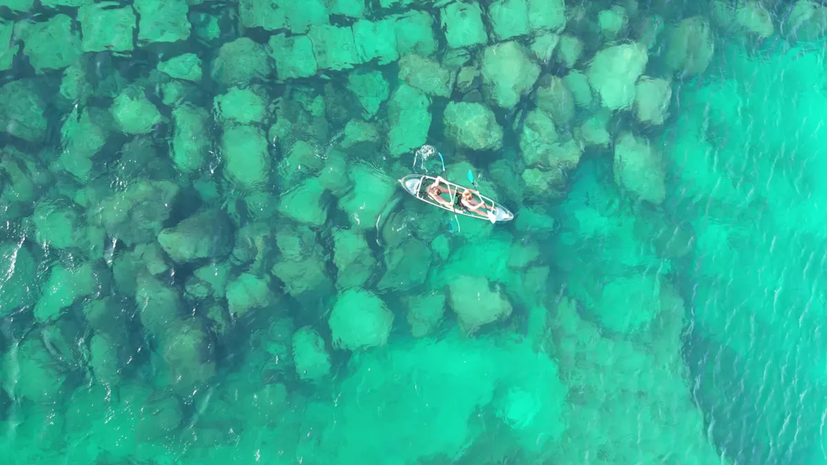 Cape Verde one-hour clear kayak tour from Sal