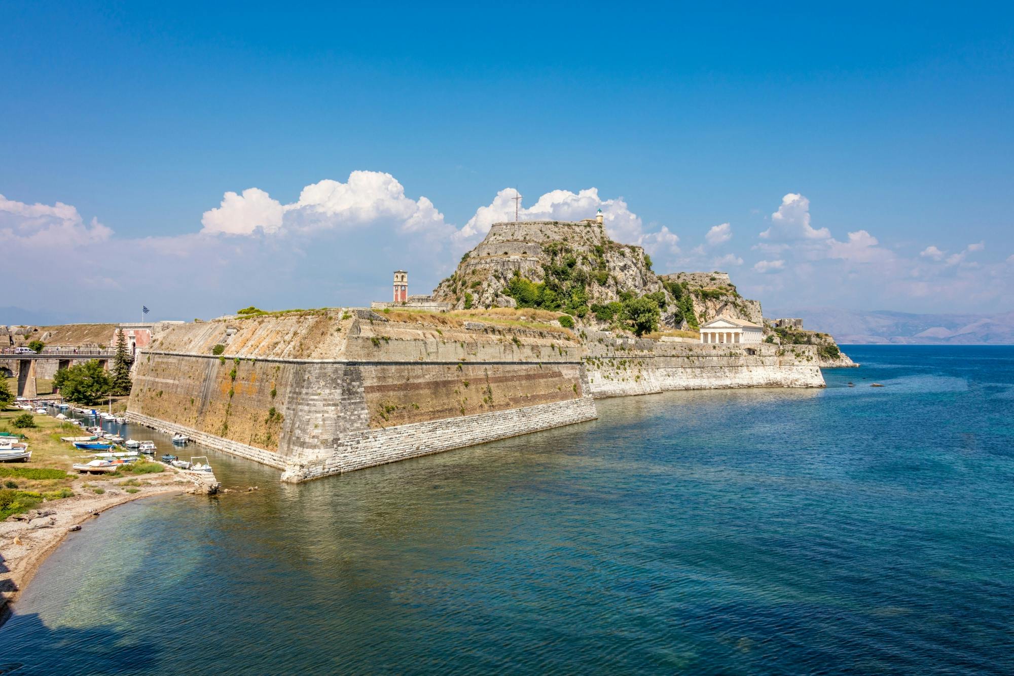 Corfu Town transfer and free time