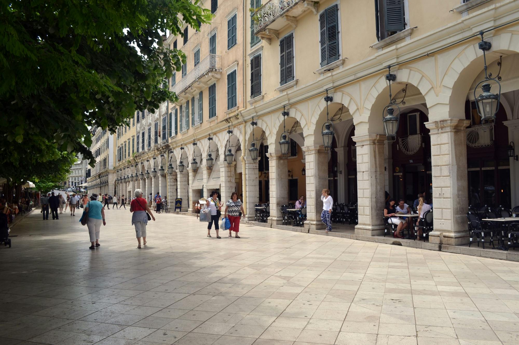 Corfu Town transfer and free time