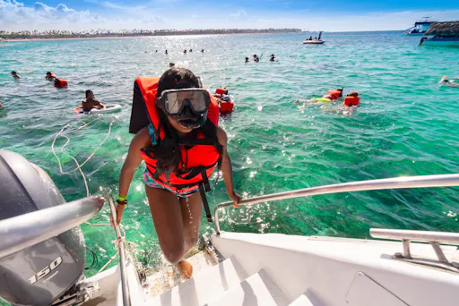 Punta Cana catamaran cruise with snorkelling