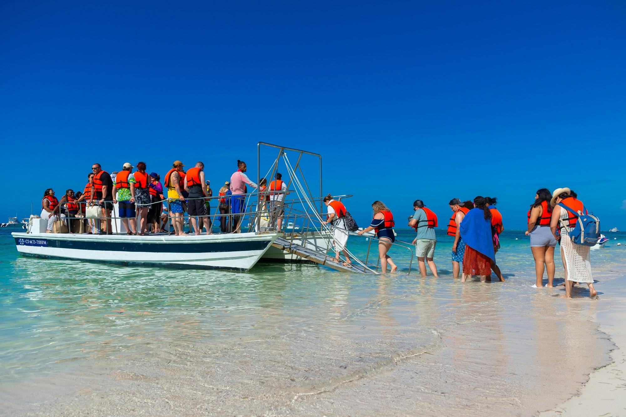 Punta Cana catamaran cruise with snorkelling