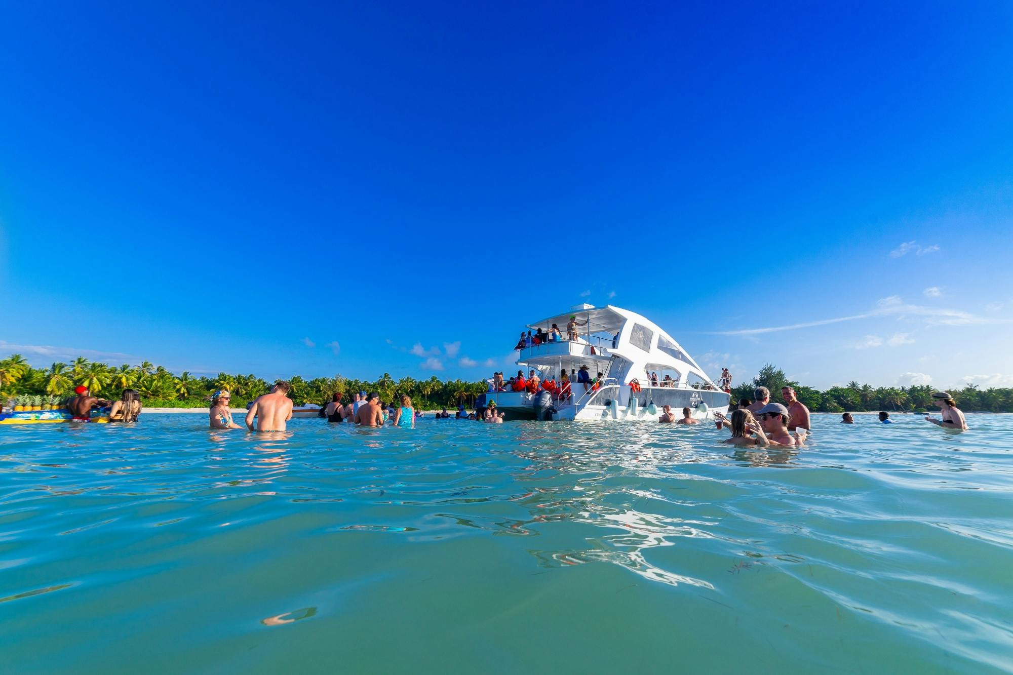 Half-day Bavaro cruise with snorkel stop