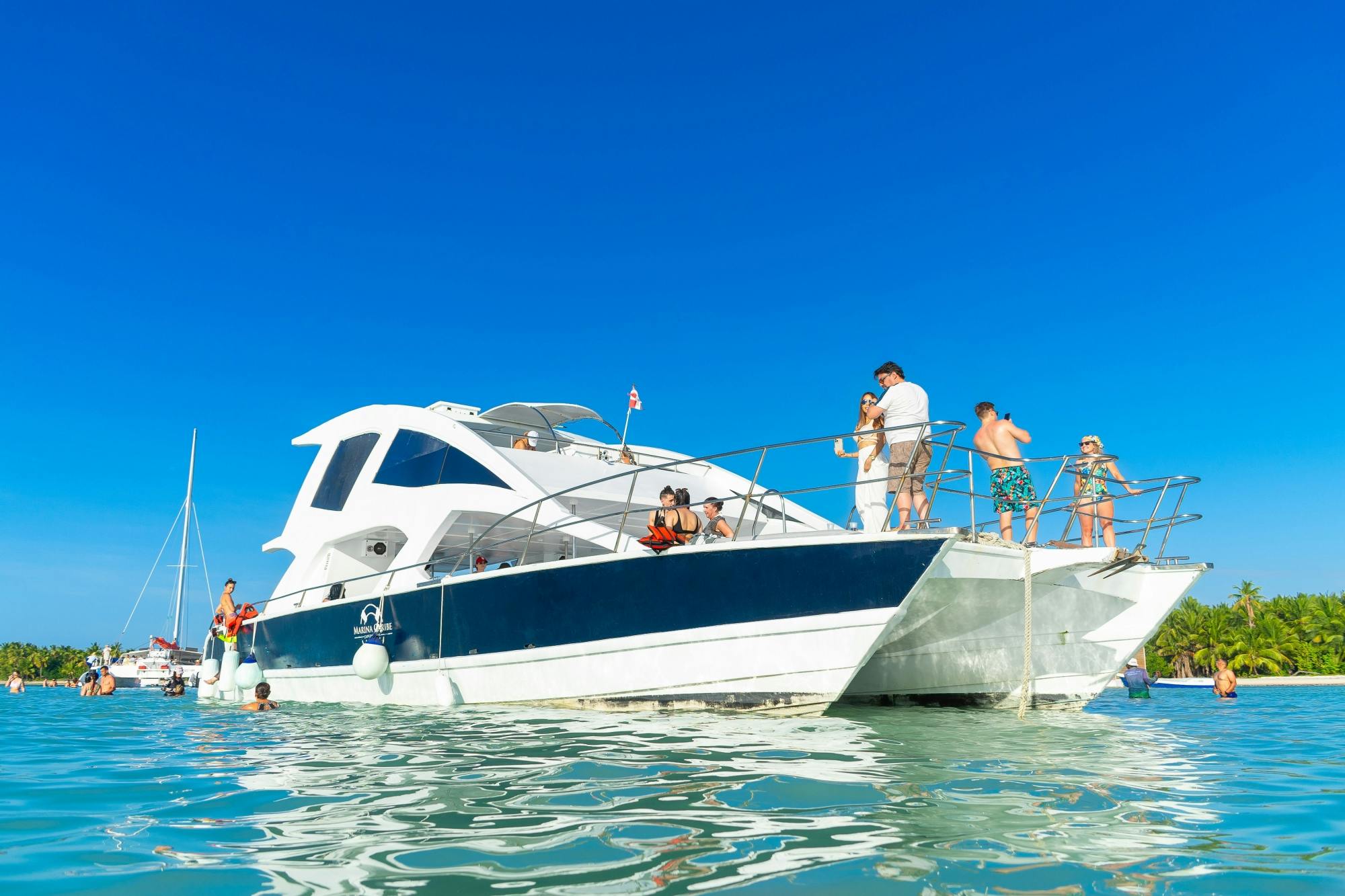 Half-day Bavaro cruise with snorkel stop