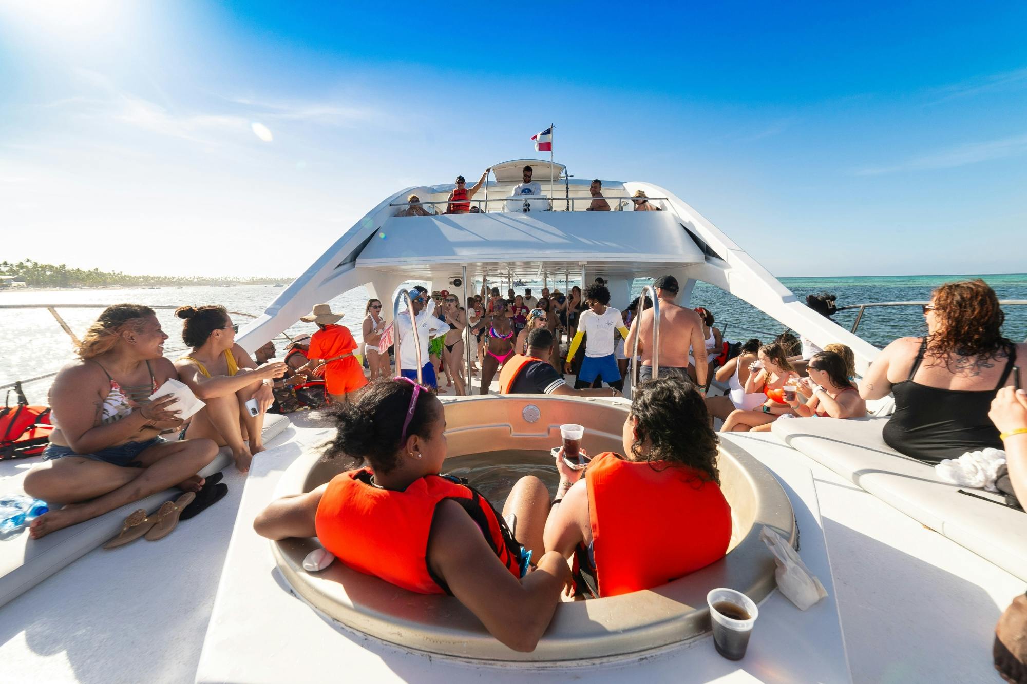Half-day Bavaro cruise with snorkel stop