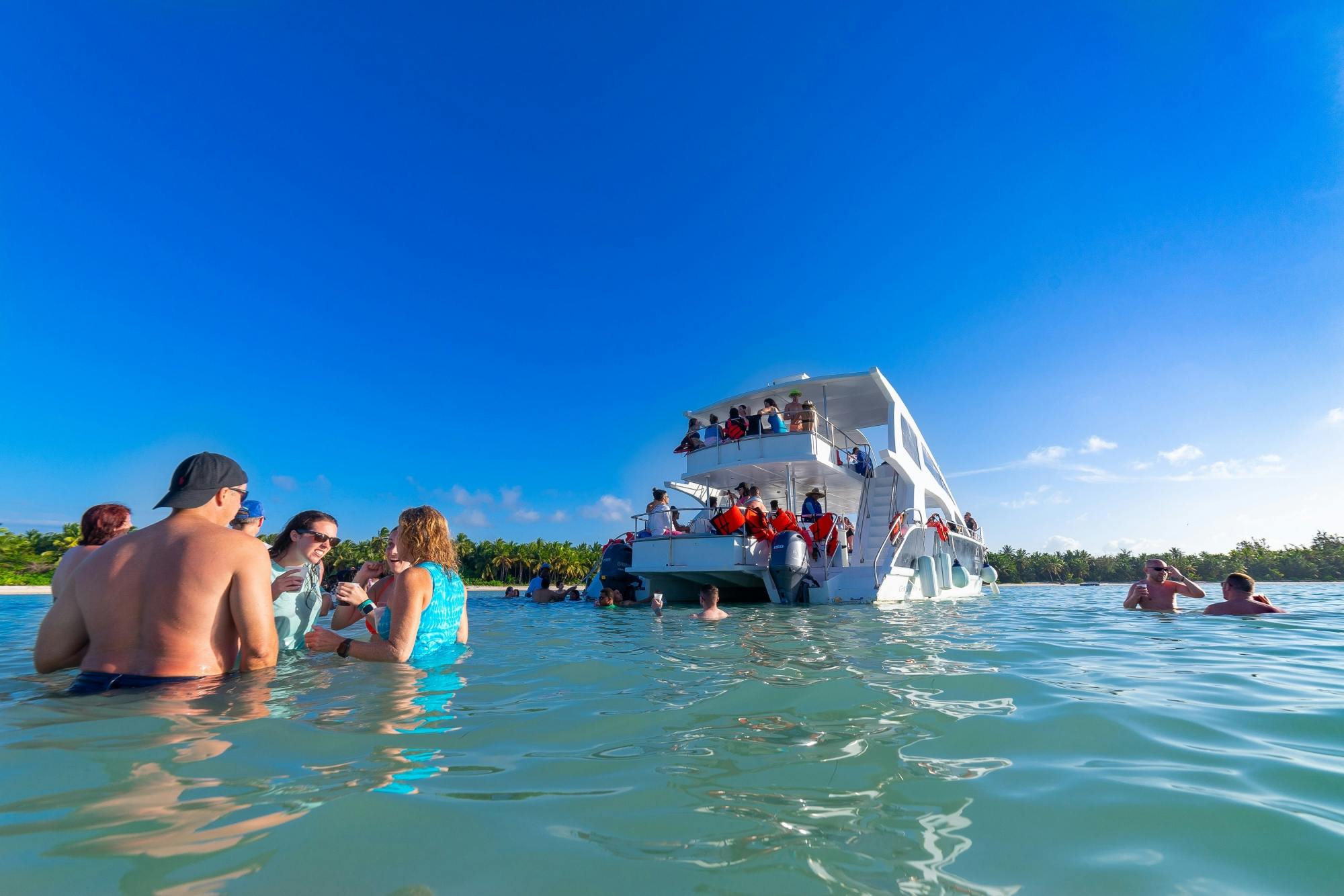 Half-day Bavaro cruise with snorkel stop