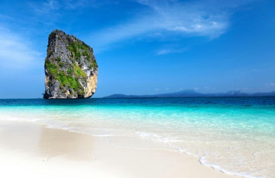 Phi Phi archipelago and Krabi 4 Islands full‑day speedboat tour