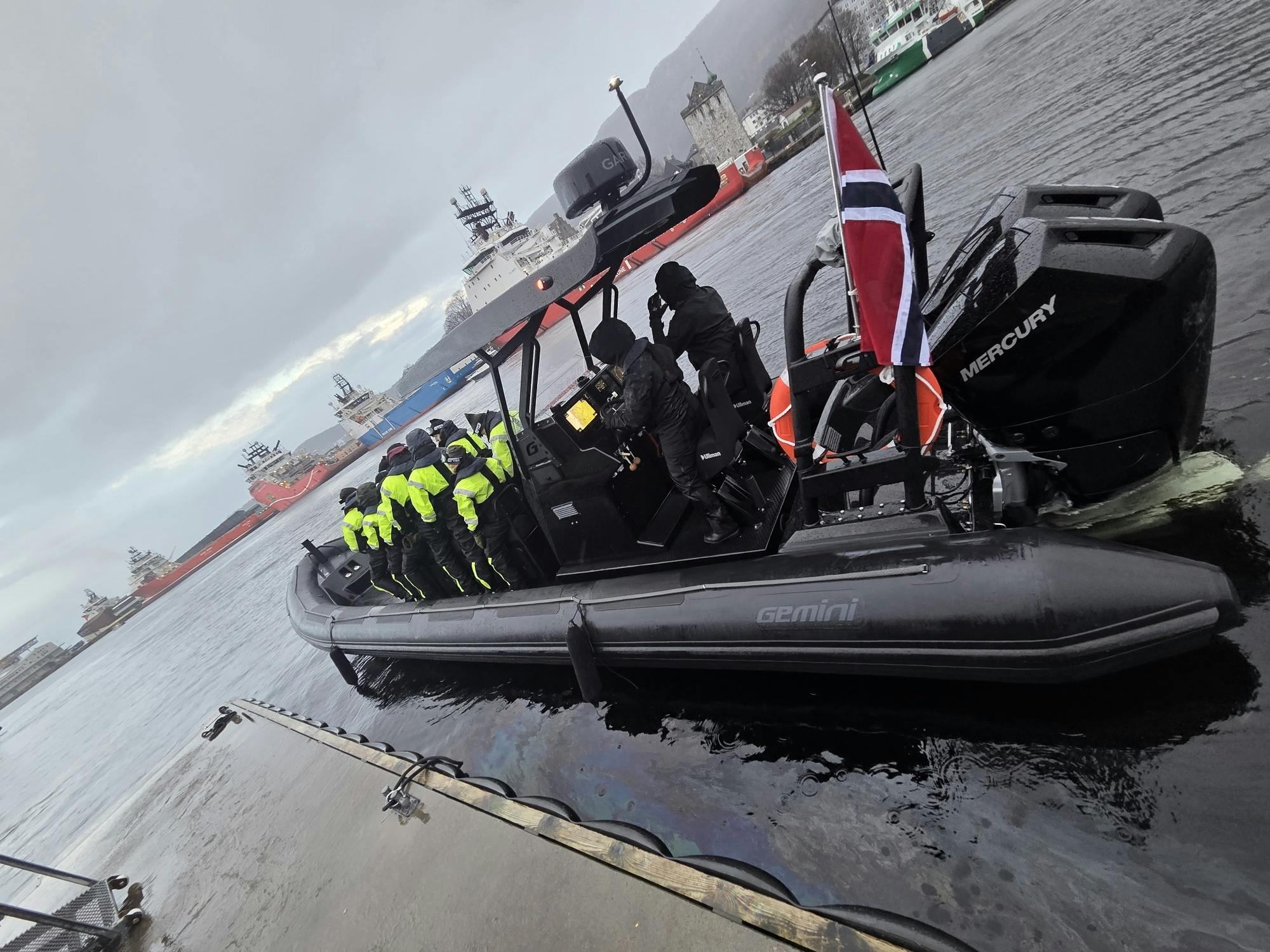 Alverstraumen fjord safari tour in a RIB boat
