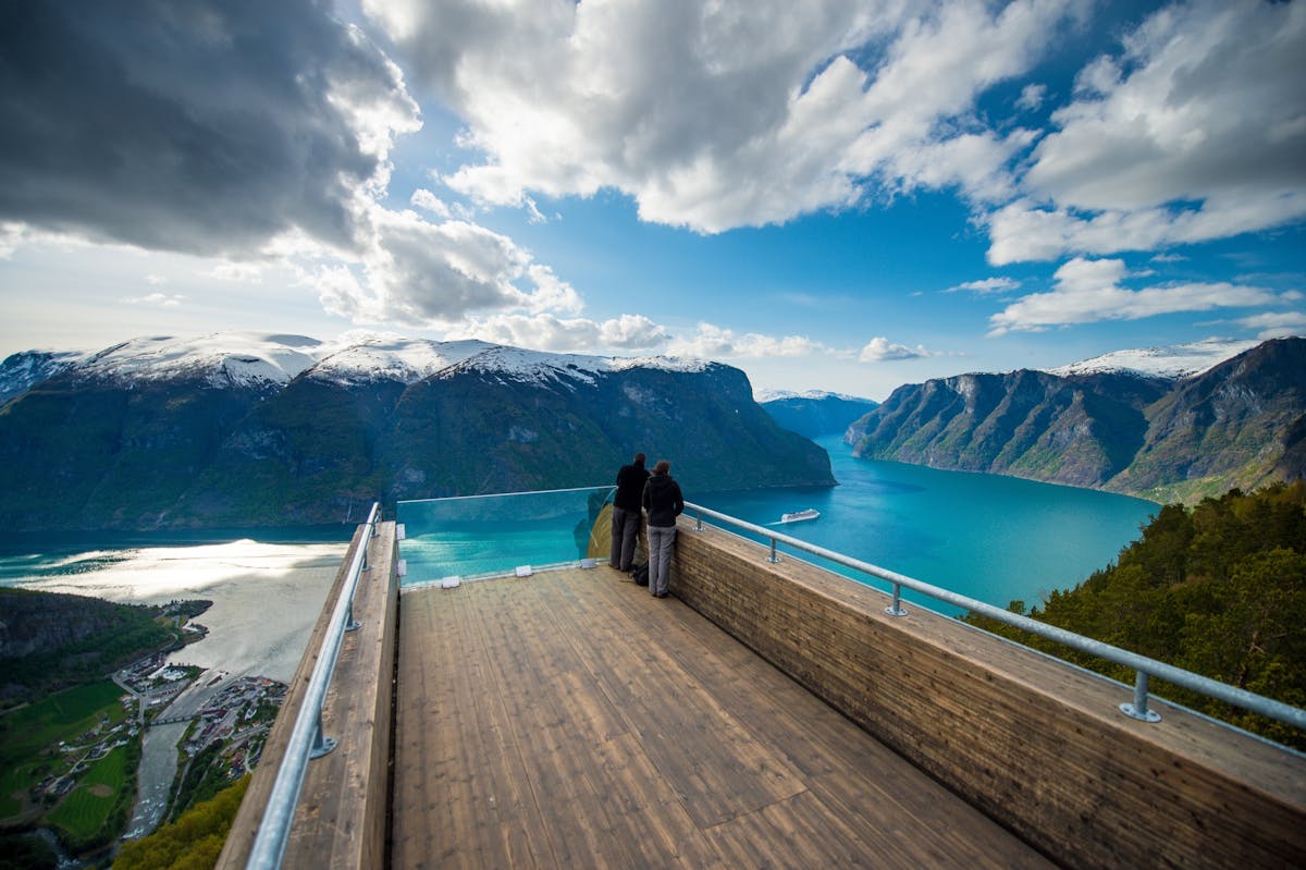 Nærøyfjord cruise, Flåm en Stegastein uitzichtspunt rondleiding