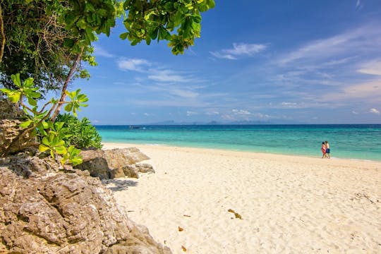 Phi Phi archipelago and Krabi 4 Islands full‑day speedboat tour