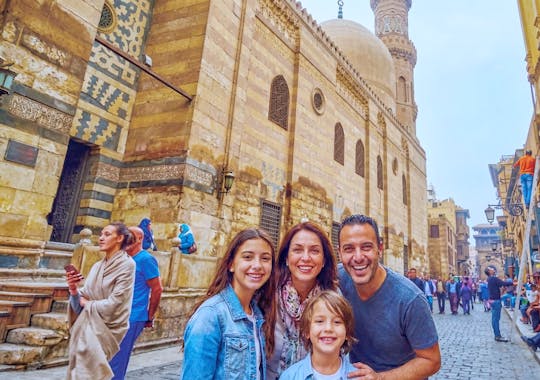 Hidden gems of historic Cairo and New Grand Museum by plane from Sharm