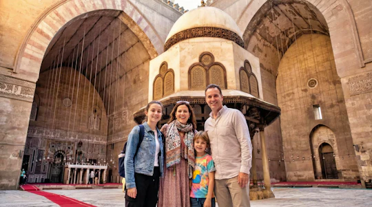Old Cairo Mosque, churches, and New Grand Museum by plane from Sharm