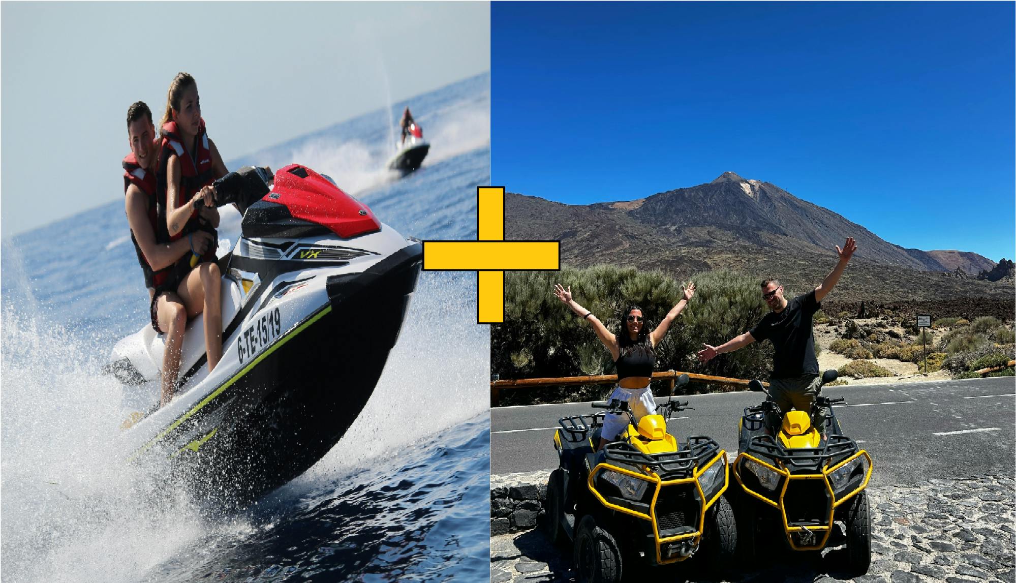 Jetski und Quad-Paket