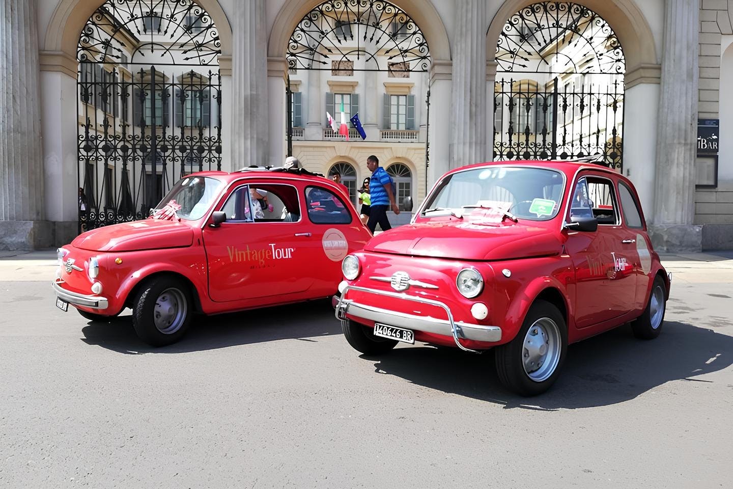 Milano highlights 1 hour private tour by vintage car