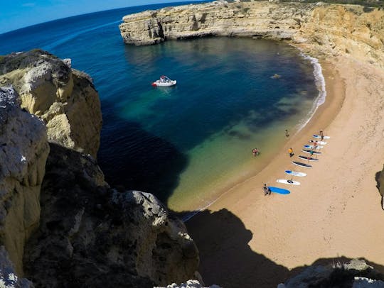 Avventura in stand up paddle lungo la costa di Albufeira - 